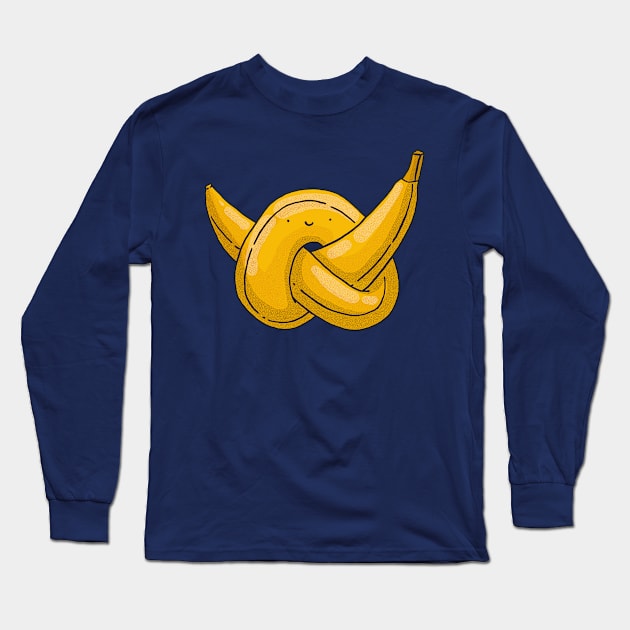 Twisted Banana Long Sleeve T-Shirt by Tania Tania